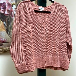 LUCKY BRAND V-NECK SWEATER SZ XL